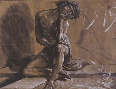 Christ at Rest by Hans Holbein der Jüngere